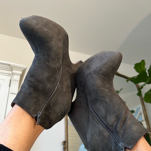 Anthropologie Brand Pura López Wedge platform  Bootie comfortable hot🔥❤️ - Picture 5 of 15